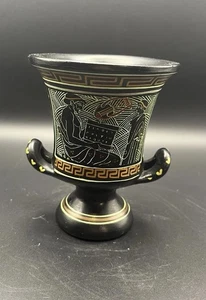 Seltene griechische Rotfigur Kylix signiert Lehrerin mit Junge #208 von D. Vassilopoulos. - Bild 1 von 6