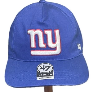 New '47 Hitch Youth NFL New York Giants Snapback Blue Hat Cap - Picture 1 of 5