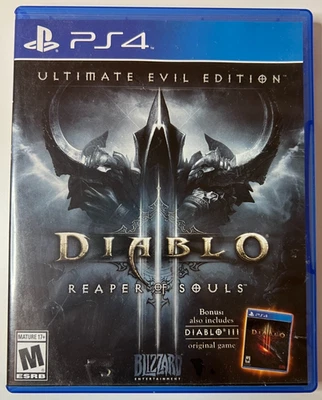 Diablo III Reaper of Souls Ultimate Evil Edition (PS4) + Original Game | Mint - Image 1 of 3