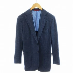 ISAIAIA CORTINA TAILORED JACKET SINGLE NAVY C21GSI AN32 ISAIA NO SIZE Used a58e7 - Picture 1 of 7
