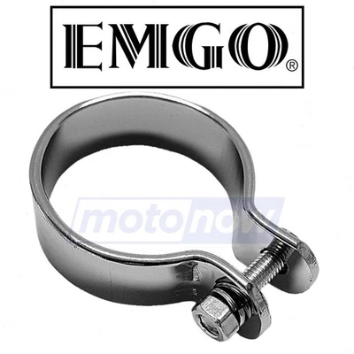 Emgo Short Exhaust Pipe Clamp for 1971-1978 Harley Davidson FX Super Glide - yz Foto 1 de 4
