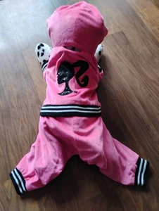 Dog Size M, Barbie Sporty Girl Track Suit Dog Costume - Picture 1 of 10