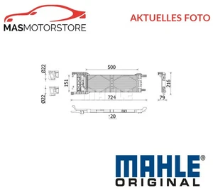 ÖLKÜHLER AUTOMATIKGETRIEBE MAHLE ORIGINAL CLC 325 000P I NEU OE QUALITÄT - Picture 1 of 12