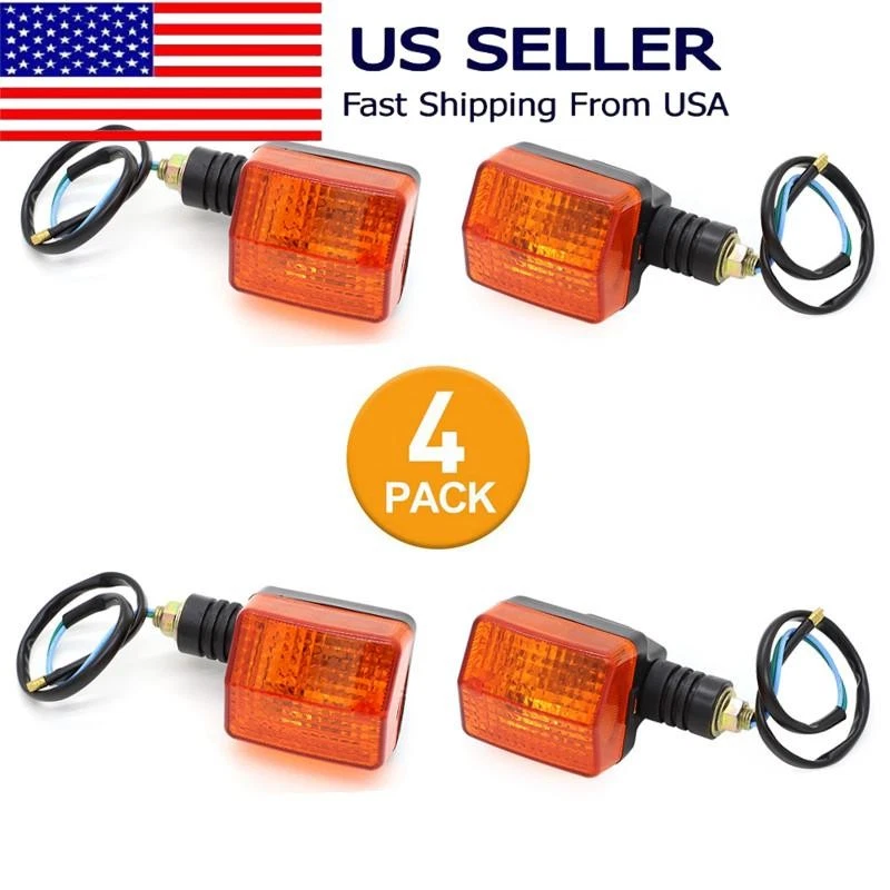 4x Luz indicadora de señal de giro delantera trasera para HONDA XR650L XR400R XR250R CRF230M Foto 1 de 4