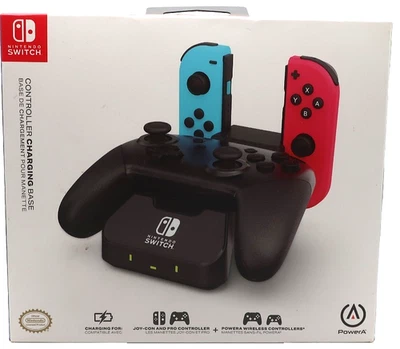 PowerA Controller Wireless Charging Base for Nintendo Switch USB C NEW! - Image 1 of 3