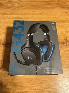 Casque gaming Logitech G432 7.1 surround - USB & 3,5mm - PC PS4 Xbox - boîte ouverte - Photo 1/3