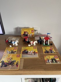 lego castle sets 6023, 6010, 6035 complete with instructions & 6022, 6034 Manual