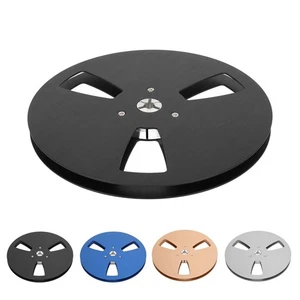 1/4 7in Empty Reel Universal 3 Open Hole Takeup Reel Replacement Recording O NEW - Afbeelding 1 van 24