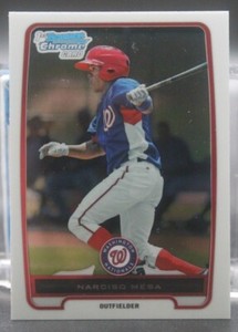 Narciso Mesa (Nationals) - 2012 Bowman Chrome #BCP179