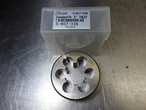 1 NEW! TMX 7/8-27 Round Adjustable Thread Die 2"OD 5-807-336 - Picture 1 of 2