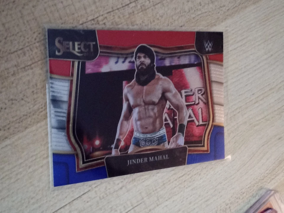 2023 WWE Select Ringside Red/Silver/Blue Prizm #233 Jinder Mahal - Image 1 of 1