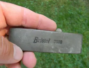 Vintage BRISTOL 3500 BRASS PUTTER 33.5" Right Handed BRISTOL ULTRA LITE SHAFT - Picture 1 of 12