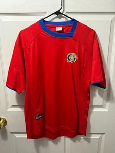 Freeway Federacion Costarricense De Futbol Costa Rica Jersey Men's Large Red - Picture 1 of 3