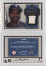 2009 SP Legendary Cuts Legendary Memorabilia Blue /75 Dave Winfield #LM-DW HOF