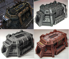 Warhammer 40k Dawn of War Angels Gate terrain/scenery - Bunker 2