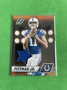 Michael Pittman Jr Custom Jersey Patch Relic Craft Art Card Indianapolis Colts - Picture 1 of 4