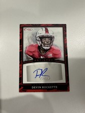 2022 SAGE Artistry Autograph Red Devin Rockette #A-DR3 - NY Jets