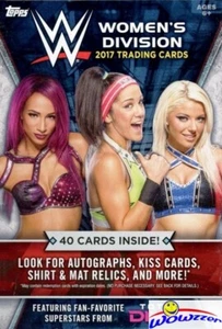 2017 Topps WWE Womens Division HUGE EXCLUSIVE Factory Sealed Hanger Box-40 Cards - Picture 1 of 1