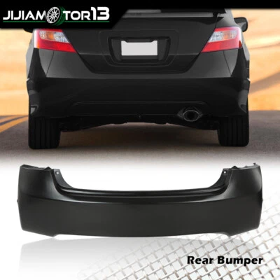 Fit For 2006-11 Honda Civic Sedan 4-Door 06-11 Rear Bumper Cover Replacement  - Image 1 of 4