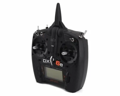 Spektrum DX6e 6 Channel DSMX RC Airplane Heli Transmitter Only Version SPMR6655 - Image 1 of 4