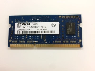 Toshiba Satellite Pro L650 Memory RAM 2GB DDR3 PC3-12800S EBJ20UF8BDU0-GN-F - Image 1 of 4