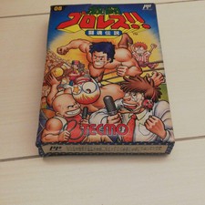 New!Fierce fighting wrestling / FC NES Nintendo Famicom software Japanese versio