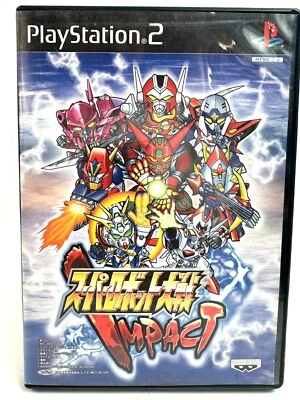 SONY PlayStation 2 Super Robot Wars Impact Bandai Namco NTSC-J Complete Tested - Image 1 of 4