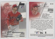 2018 Topps Stadium Club Never Compromise Shohei Ohtani #NC-SO Rookie RC