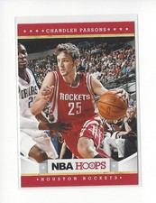 2012-13 Hoops #252 Chandler Parsons RC Rookie Rockets