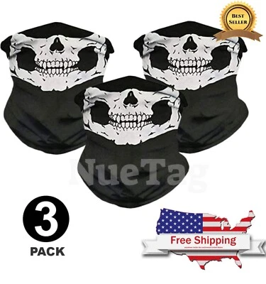 Máscara Facial Pescoço Gaiter Balaclava Bandana UV Headwear Cachecol Tubo de Pesca Escudo  - Imagem 1 de 2