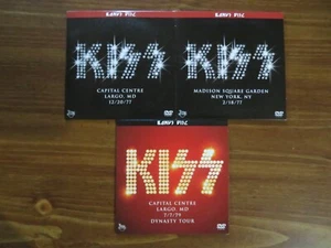 3 KISS KISSOLOGY DVD BONUS DISCS; 2 from Vol 1. 1 from 2. ROCK; Music & Concerts - Picture 1 of 9