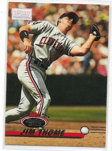 Jim Thome 1993 Stadium Club 1st Day Issue Card #8  HOF  - Picture 1 of 1
