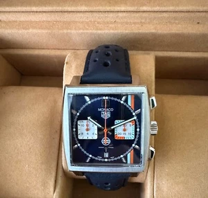 TAG Heuer Monaco Gulf CBL2115 Automatic Full Set Year 2023 - Foto 1 di 9