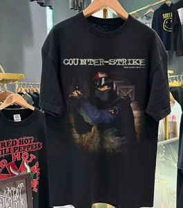 COUNTERSTRIKE 1.6 1999 PROMO VINTAGE BLACK T-SHIRT For Men Women S-5XL - Picture 1 of 9