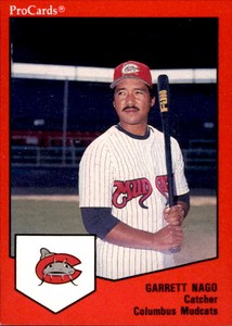 1989 Columbus Mudcats ProCards #146 Garrett Nago Pearl City Hawaii HI Card
