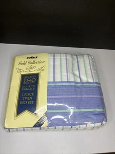 Royale VTG Gold Collection 3 Piece Twin Sheet Set  180 TC Percale - Picture 1 of 4