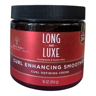 Crema definidora de batidos potenciadora de rizos As I Am Long & Luxe 16 oz Foto 1 de 4