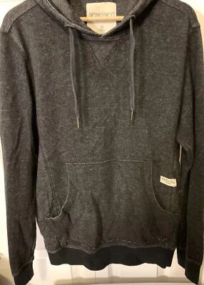 Chaqueta con capucha y cremallera gris Ezekiel para hombre talla M Foto 1 de 4