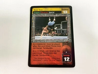 Beal Toss Mania Raw Deal Card 15/150 WWF WWE - Image 1 of 2