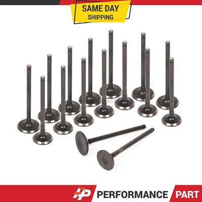 Válvulas de escape de admisión para 00-06 Toyota Corolla Celica GTS Matrix Vibe 1ZZFE Foto 1 de 4