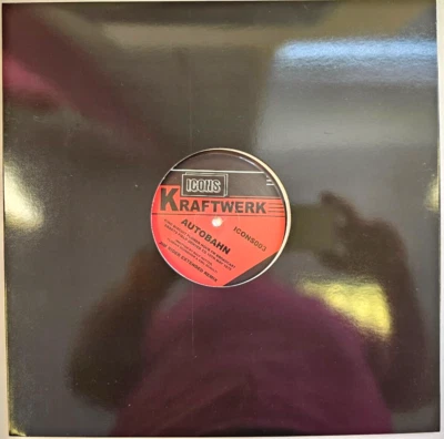 Kraftwerk TAutobahn (Jim Rider Remixes) 12" Vinyl record limited edition - Image 1 of 4