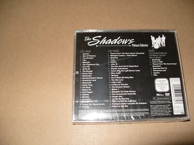 The Shadows -The Platinum Collection - 2 CD+DVD - NEW!! CRACKED CASE Hence Price - Image 1 of 3