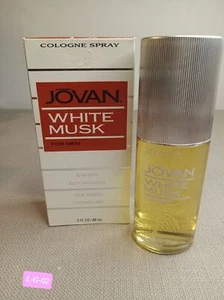 JOVAN WHITE MUSK FOR MEN COLOGNE SPRAY  3 FL OZ 88 ML  VINTAGE COTY - Picture 1 of 6