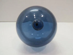 Bola de boya flotante de vidrio de curiosidades de acero azul de 3,60 pulgadas de diámetro (X2255) - Imagen 1 de 3