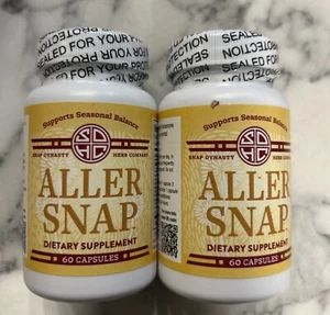 Aller Snap™, 60 Capsules Each Lot Of 2 New - Picture 1 of 2