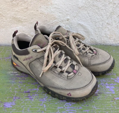 Vasque Women's 8.5 Low Top Hiking Shoes Taupe Pink - Image 1 of 4