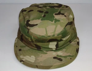 Vtg OEF Patrol Cap Hat Sekri Industries Inc Green Camouflage  NOS NWT Army 6 1/2 - Picture 1 of 13