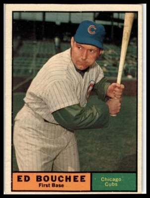 1961 Topps #196 Ed Bouchee - Image 1 of 2