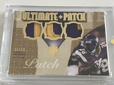 2009 Ultimate Collection Patch Adrian Peterson Triple Game Used Jersey /50