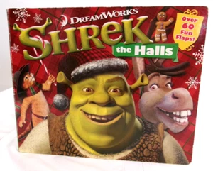 2007 DREAMWORKS SHREK THE HALLS-HC-FUN FLAPS BOARD-BOOK L@@K!! - Bild 1 von 4